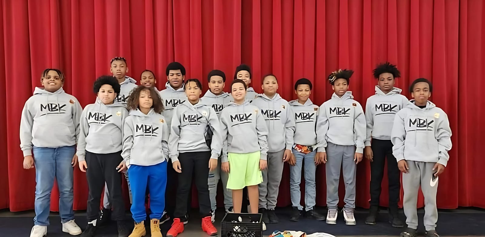 The My Brother’s Keeper (MBK) chapter in the Springfield City School District. Contributed photo