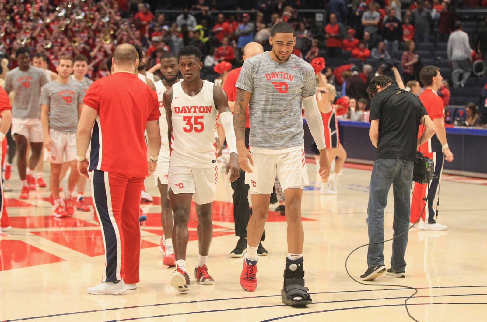 Dayton against Massachusetts on Saturday, Jan. 11, 2020, at UD Arena.