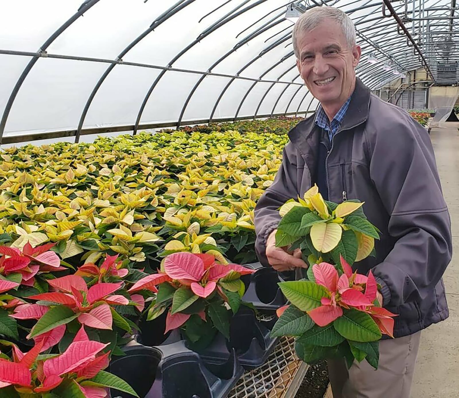 Duke Stockslager is a second generation garden center owner and has become an expert in local gardening. He and his son, Jacob and siblings are preparing for poinsettia season, but before it arrives, there is still more to do in home gardens.