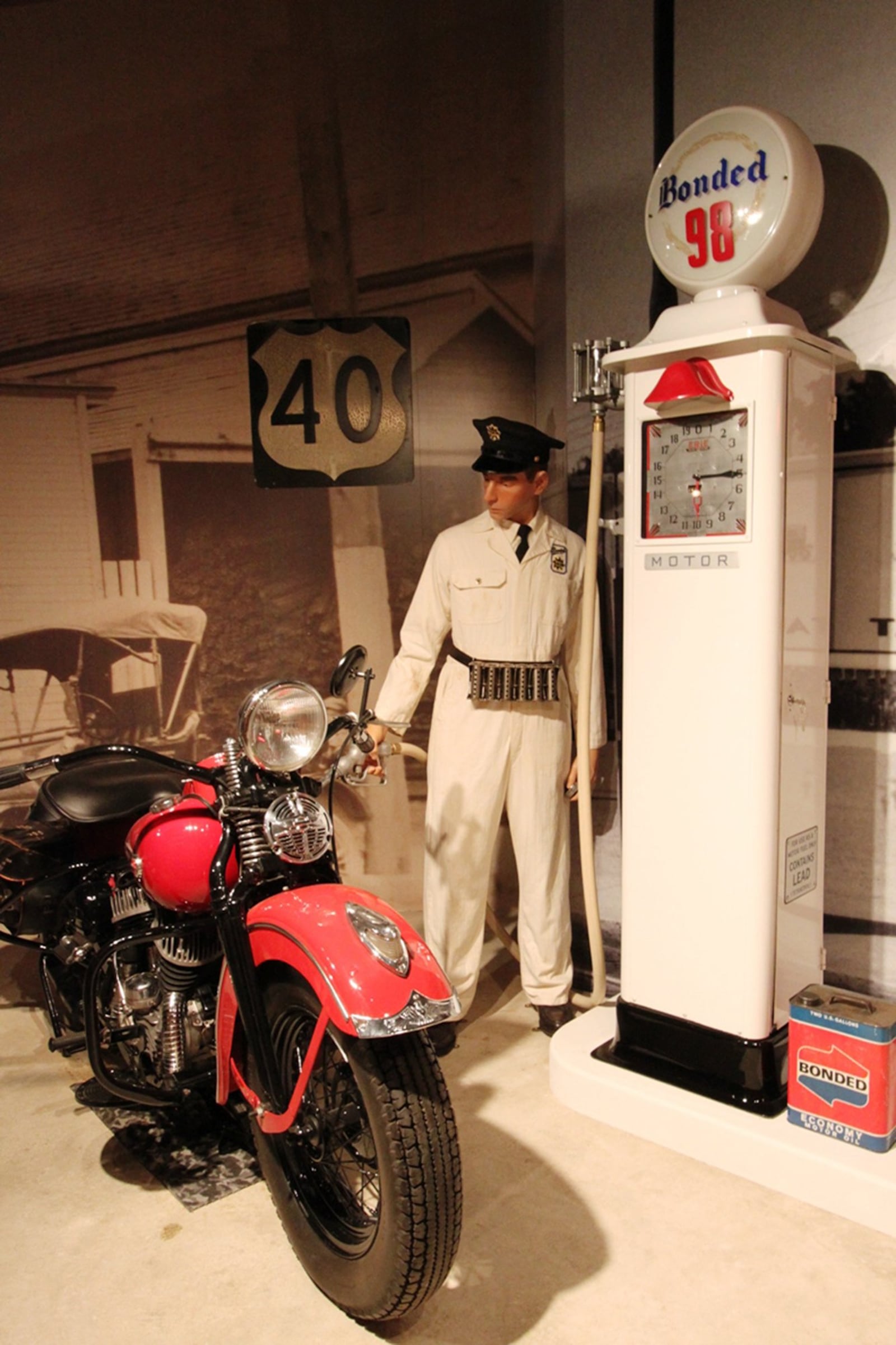 The Heritage Center shows the local side to how The Car Culture changed America. PHOTO COURTESY OF THE CLARK COUNTY HISTORICAL SOCIETY