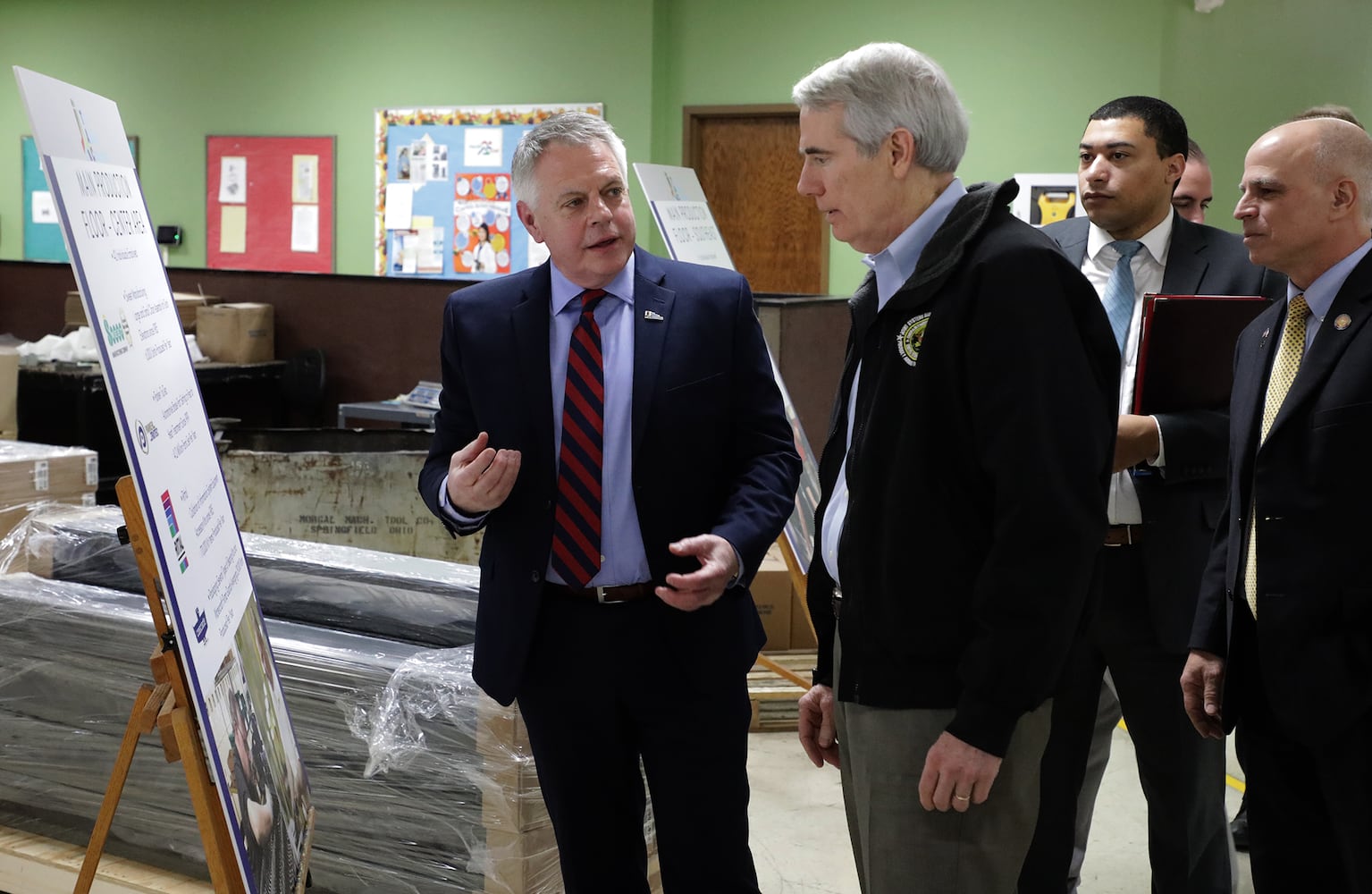 PHOTOS: Senator Portman Visits TAC Industries