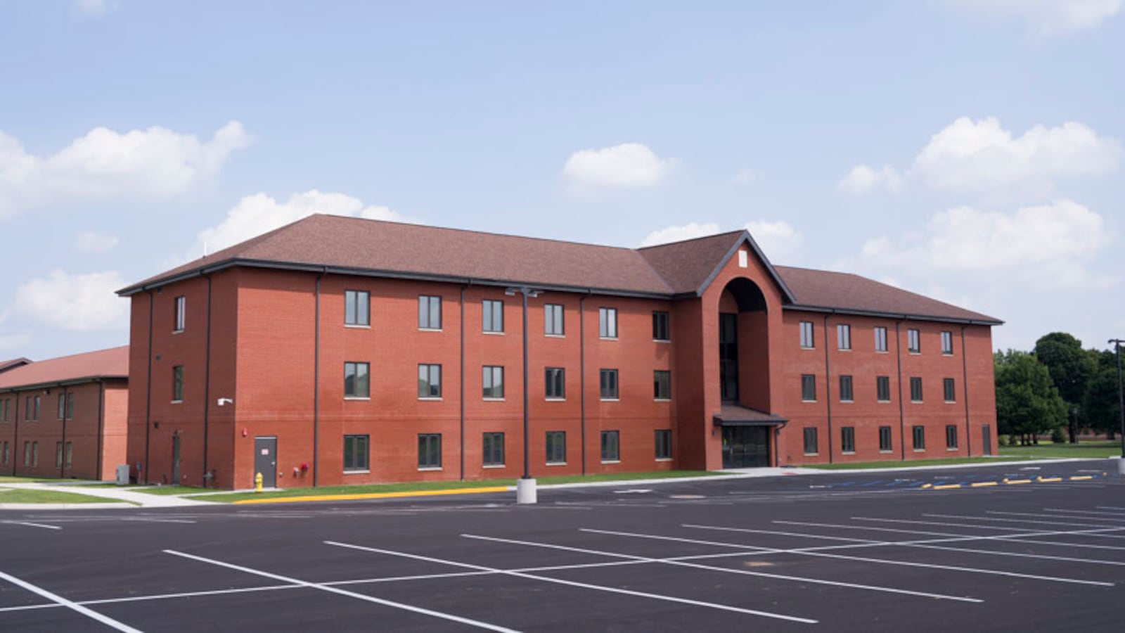 The newest residence hall at Cedarville University, Morton Hall. Contributed