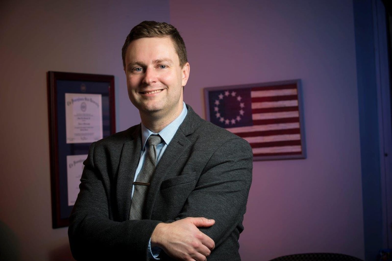 Lee Hannah, assistant professor of political science, Wright State University