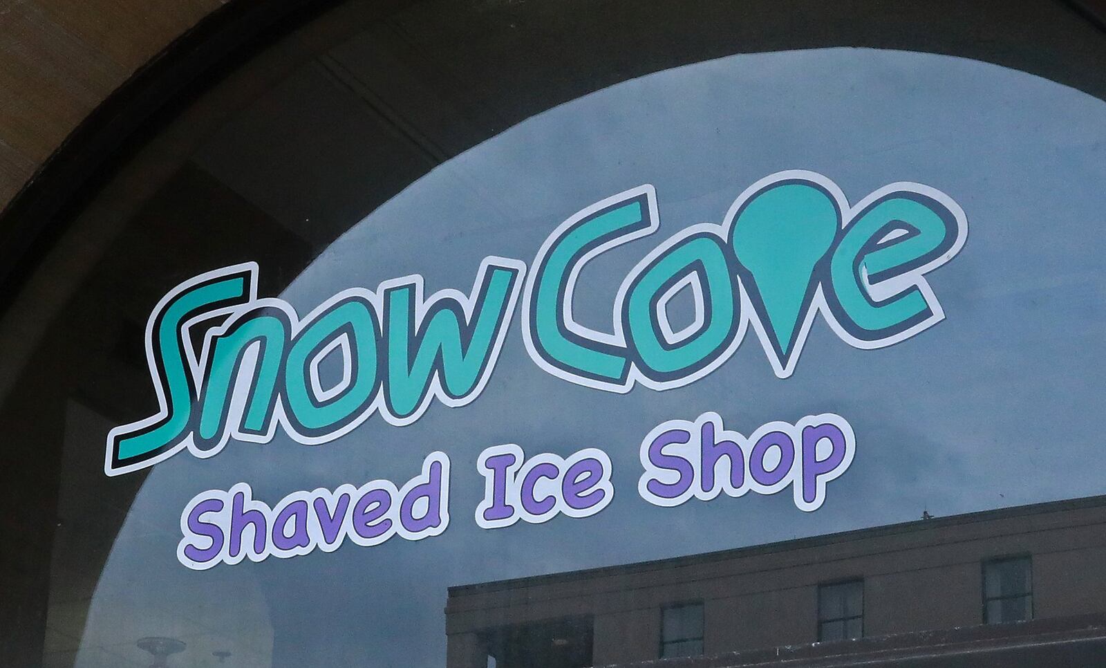 Snow Cove Shaved Ice Shop is inside Clark County’s Heritage Center building.