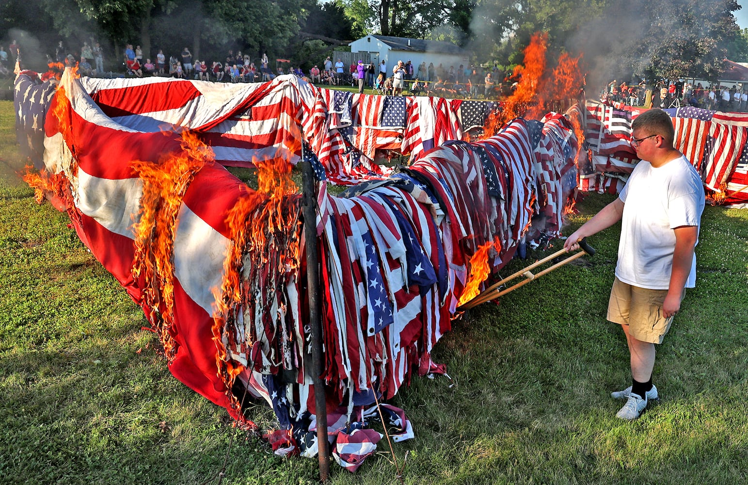 061621 Flag Retirement SNS