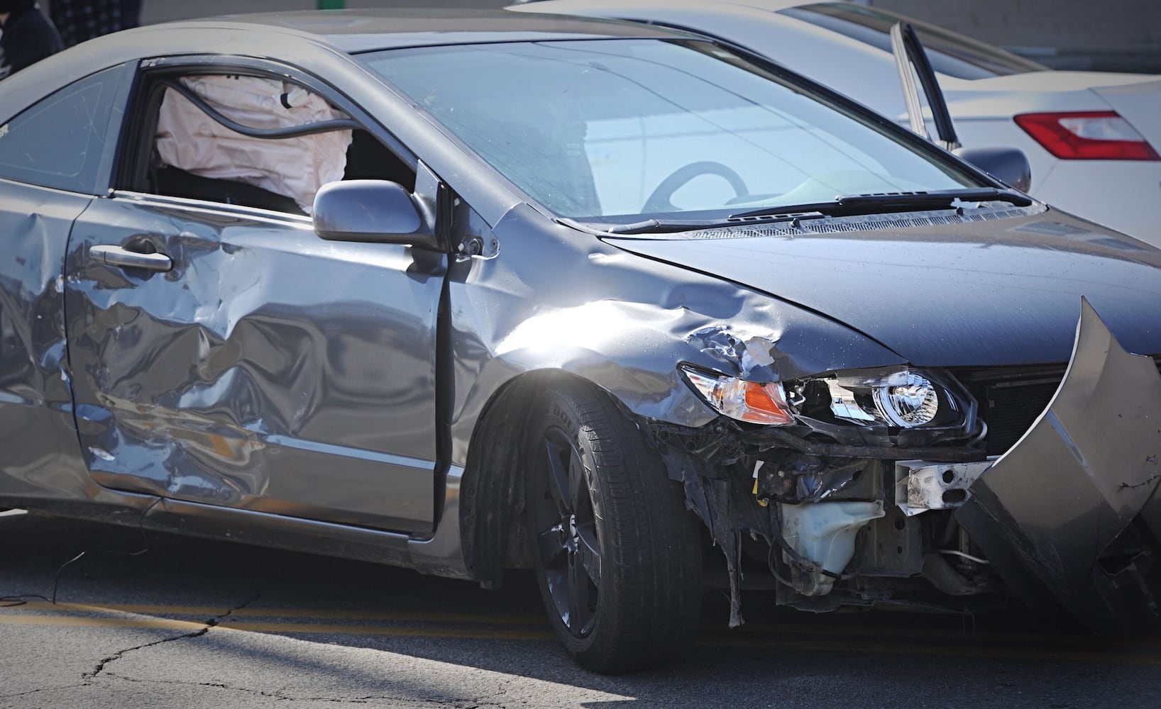 Motorcycle crash in Enon