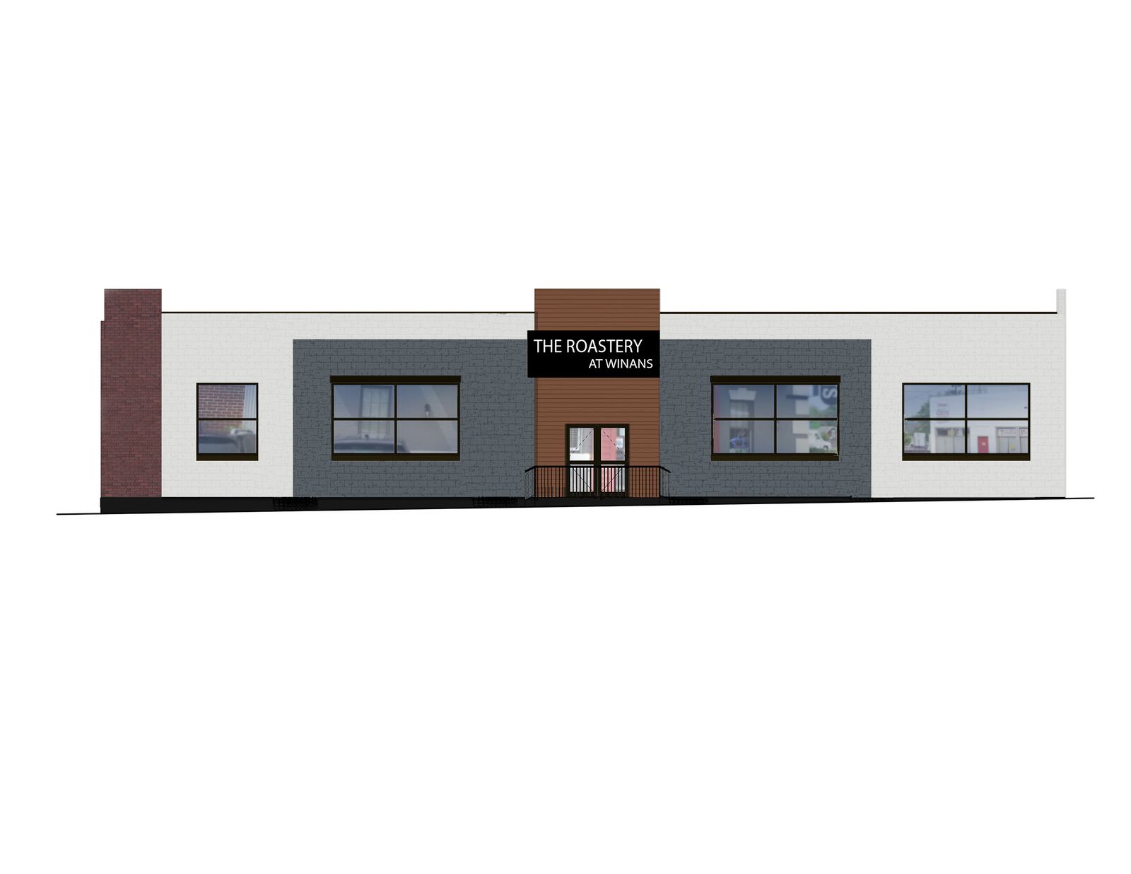 An artists rendering of the new Winans chocolates headquarters in downtown Piqua, scheduled to be completed this summer.