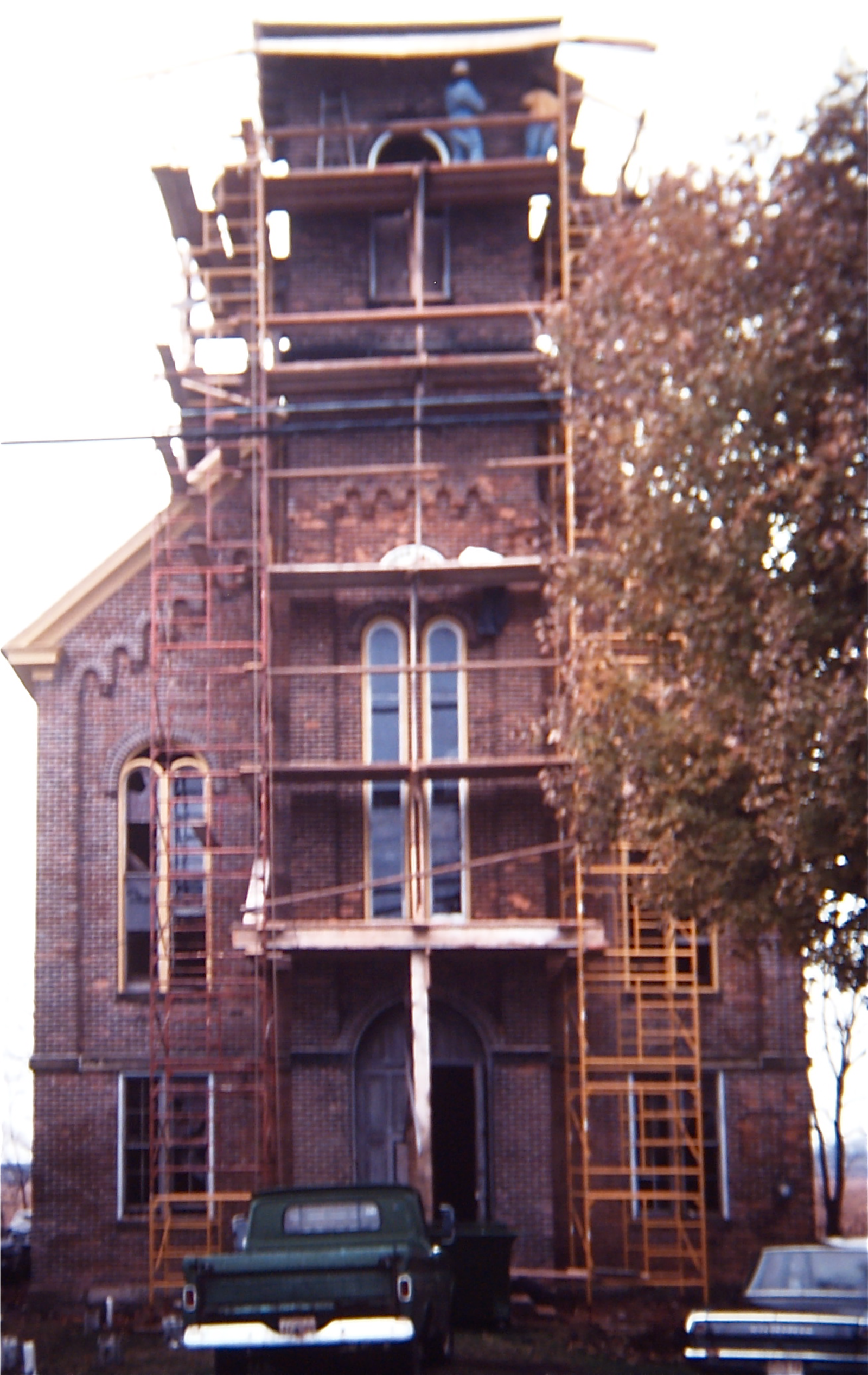 Mike and Jane Major rehabbed a church near Urbana in the 1970s into their family home. CONTRIBUTED