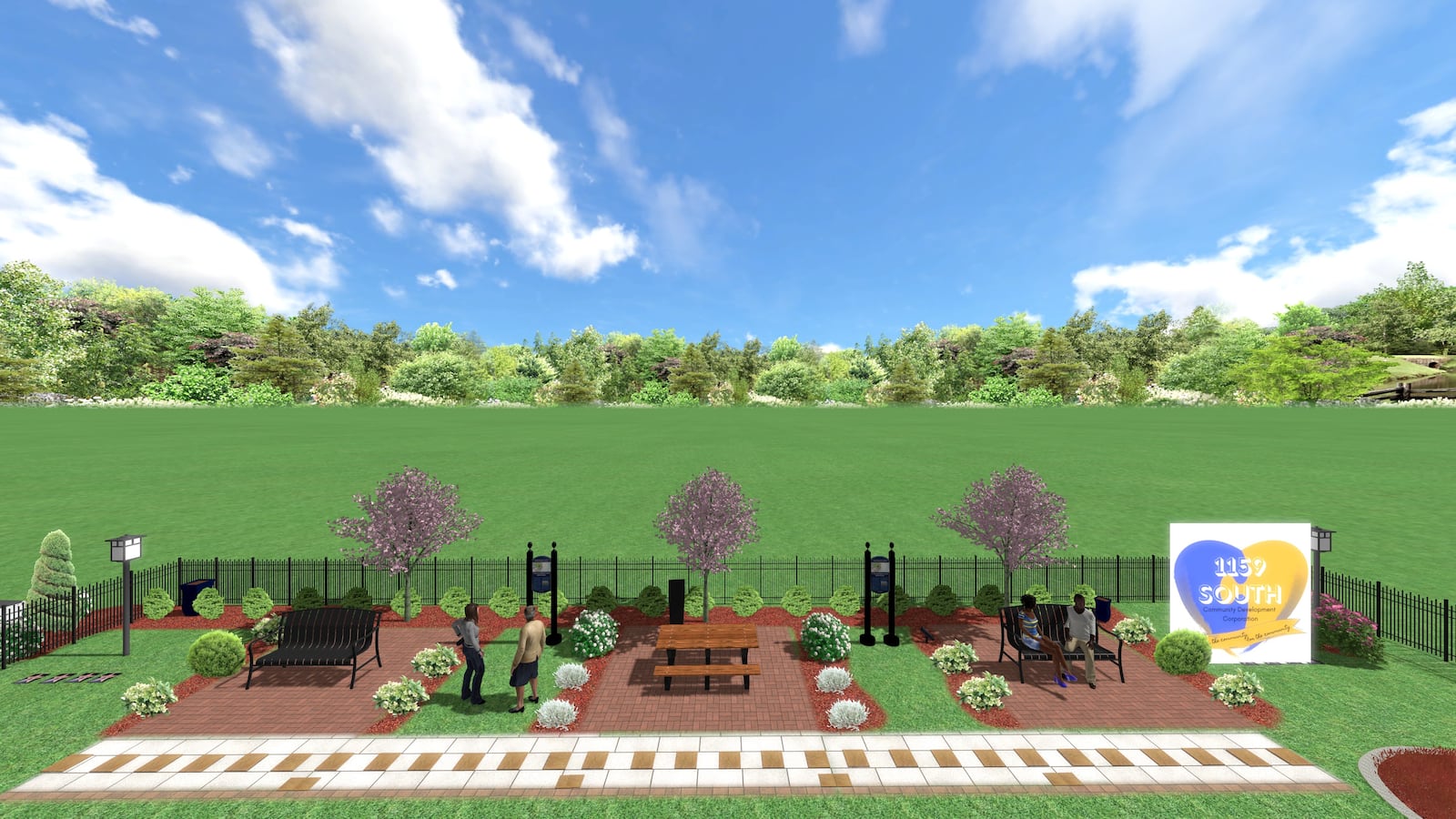 1159 South Community Development Corporation will break ground on a new community space this weekend in Springfield called Innisfallen Inspirational Garden. The space is located near the intersection of Innisfallen Avenue and Yellow Springs Street.