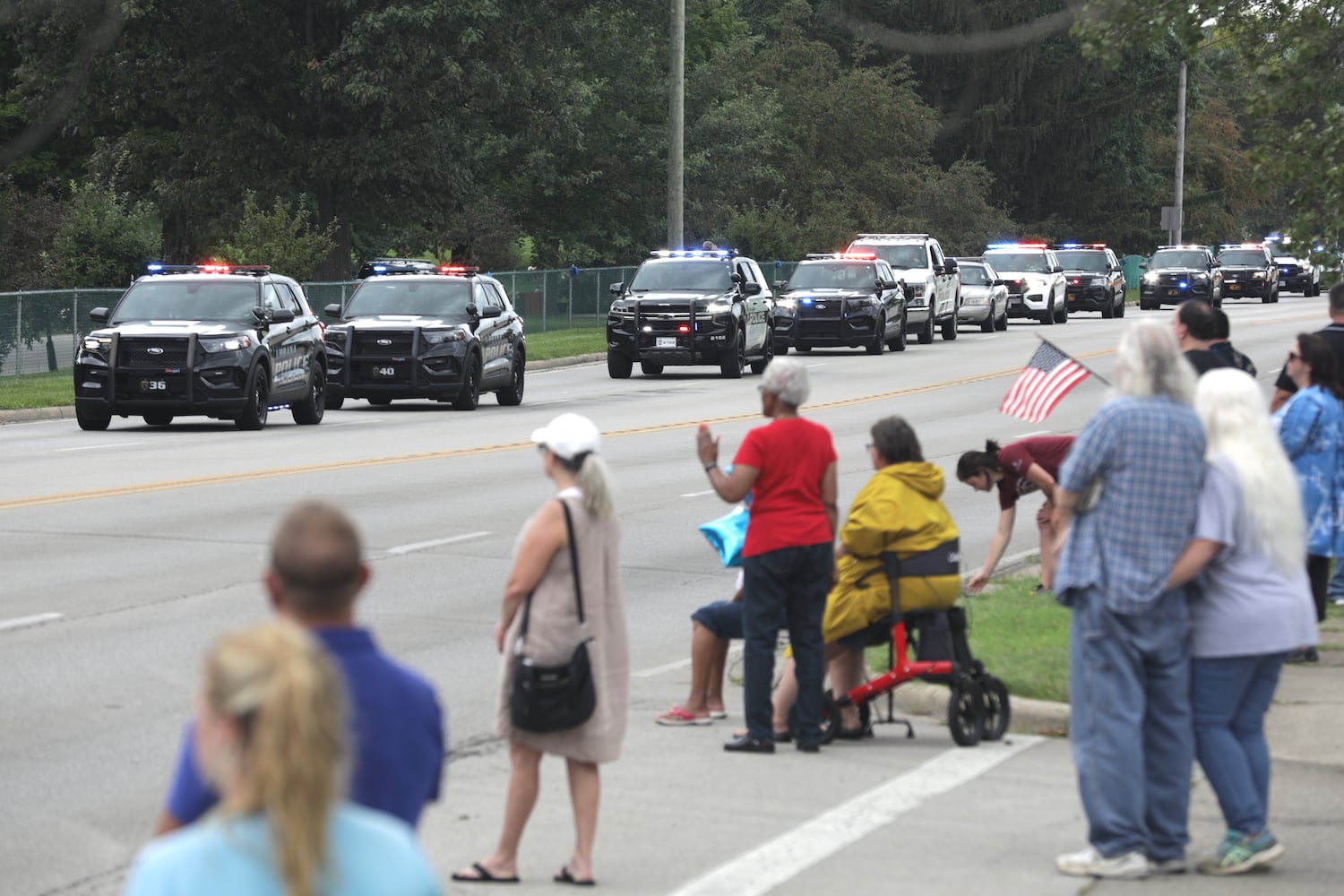 Funeral for Deputy Matthew Yates