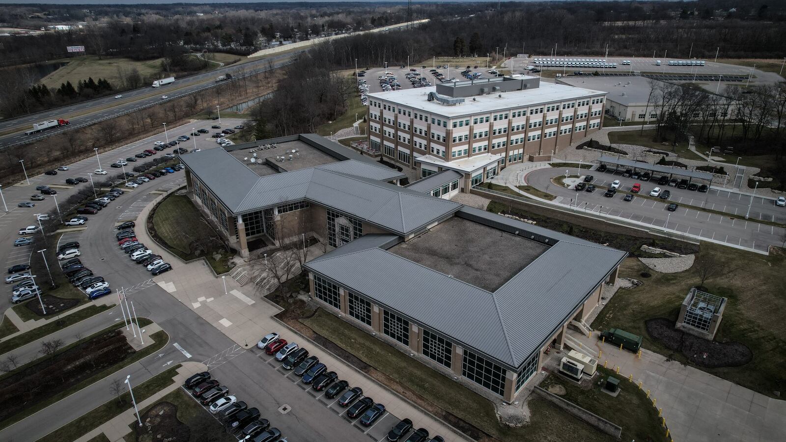 The Speedway Enon Store Support Center building, formerly the corporate offices of Speedway, is located at 500 Speedway Drive near Enon in Mad River Township, Clark County. 7-Eleven acquired Speedway in 2021. JIM NOELKER/STAFF