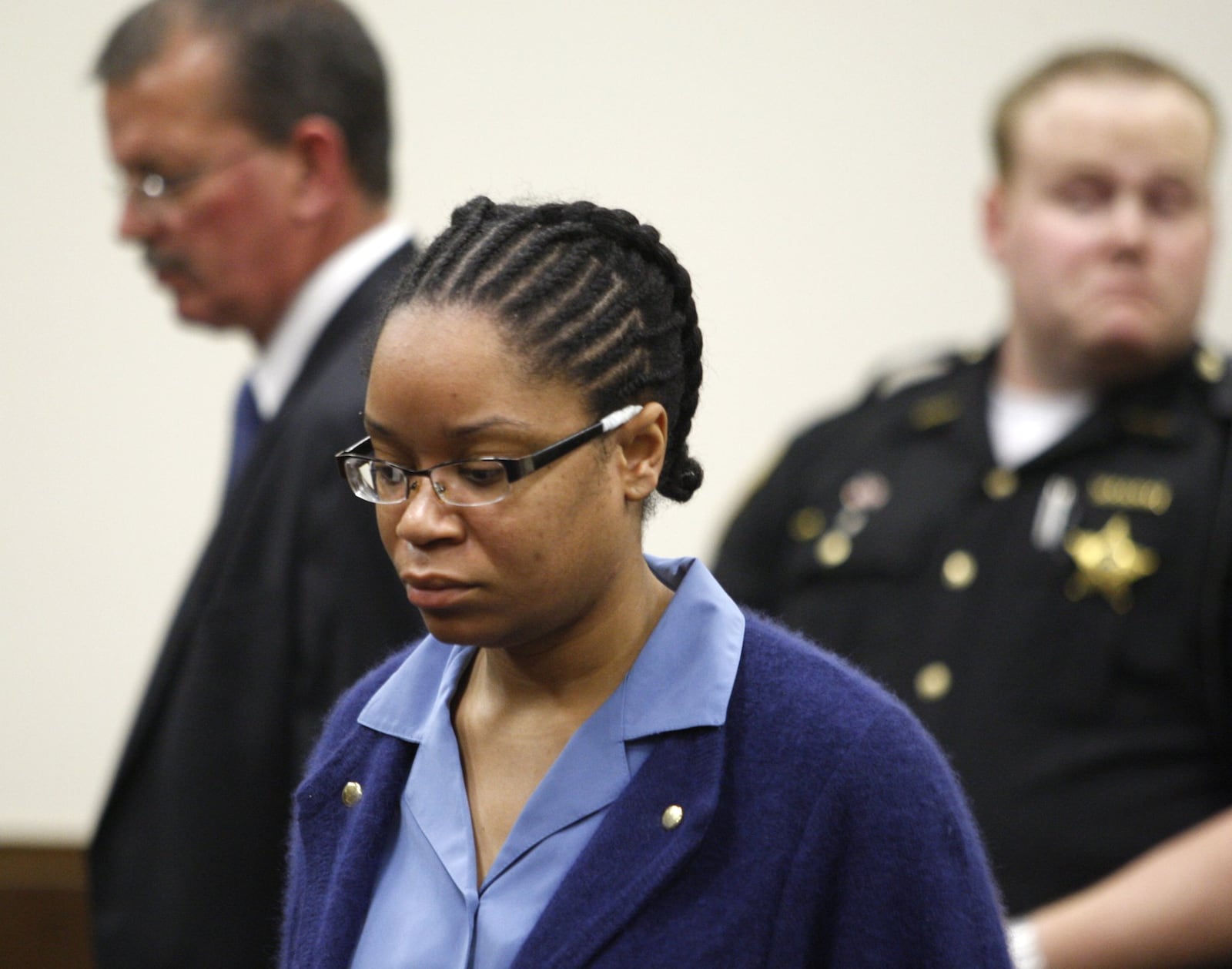 The jury that convicted China Arnold of killing her baby in a microwave oven recommended life without the possibility of parole today sparing the Dayton mother of a possible death sentence. The 12-member jury made the recommendation to Montgomery County Common Pleas Judge Mary Wiseman. She immediately sentenced Arnold, 31, who remained quiet in the courtroom, to life in prison. Arnold declined to make a statement in court. Wiseman told Arnold she would be appointed appellate counsel since she has a right to appeal.