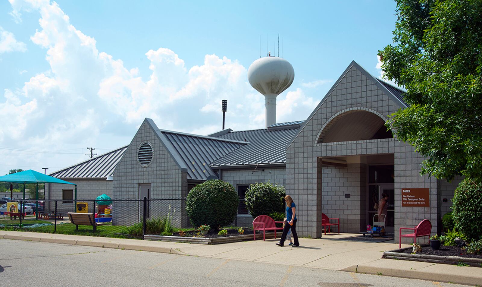 The New Horizon Child Development Center at Wright-Patterson Air Force Base. (U.S. Air Force photo/R.J. Oriez)