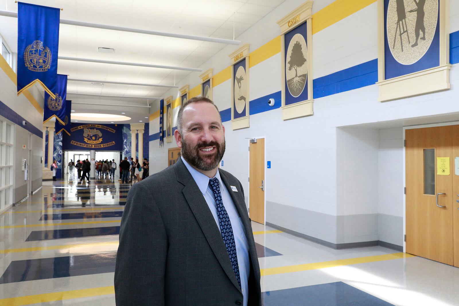 Dr. Bob Hill, superintendent of Springfield City Schools. Bill Lackey/Staff