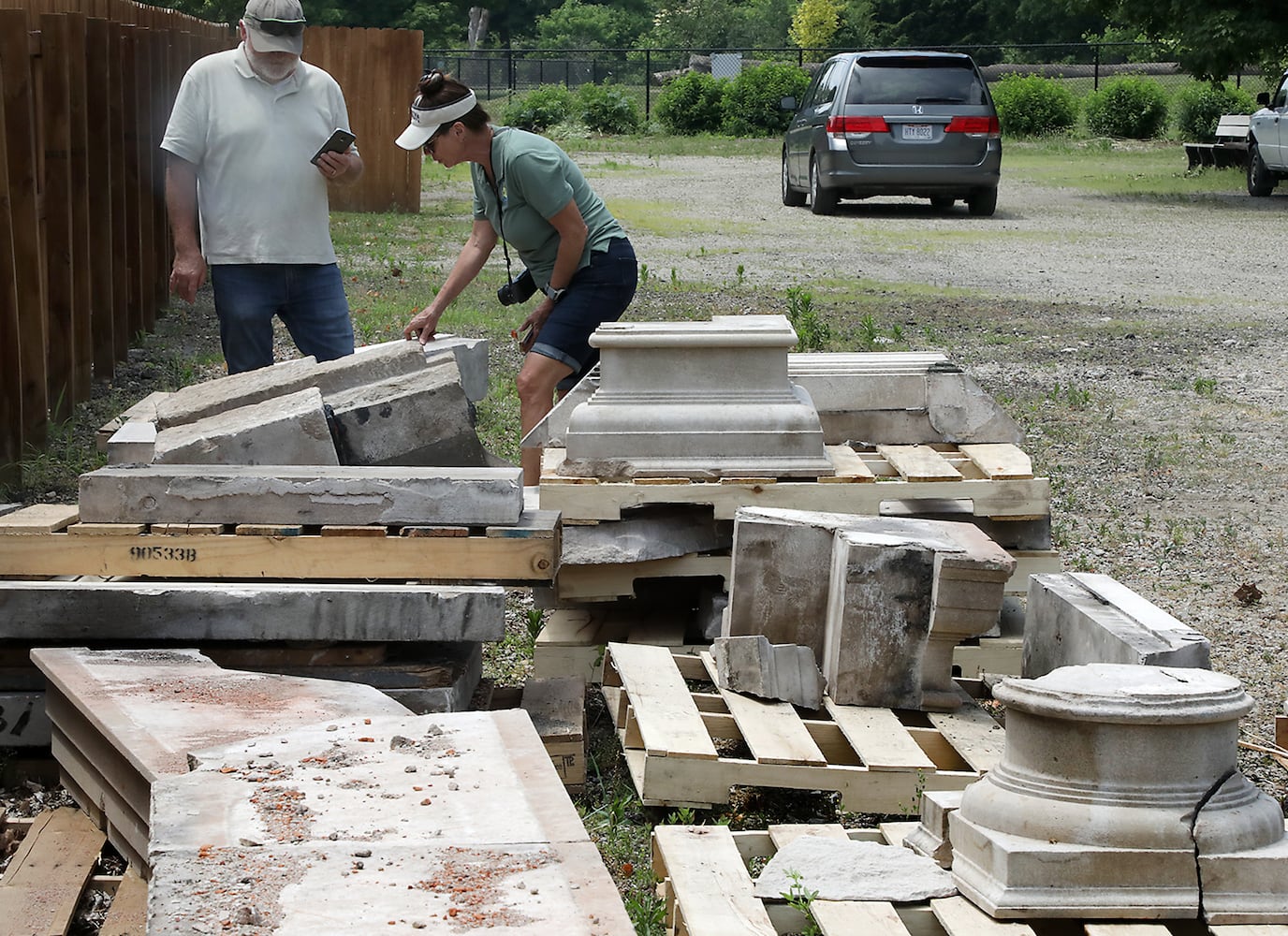 PHOTOS: Crowell-Collier Building Entrance Saved