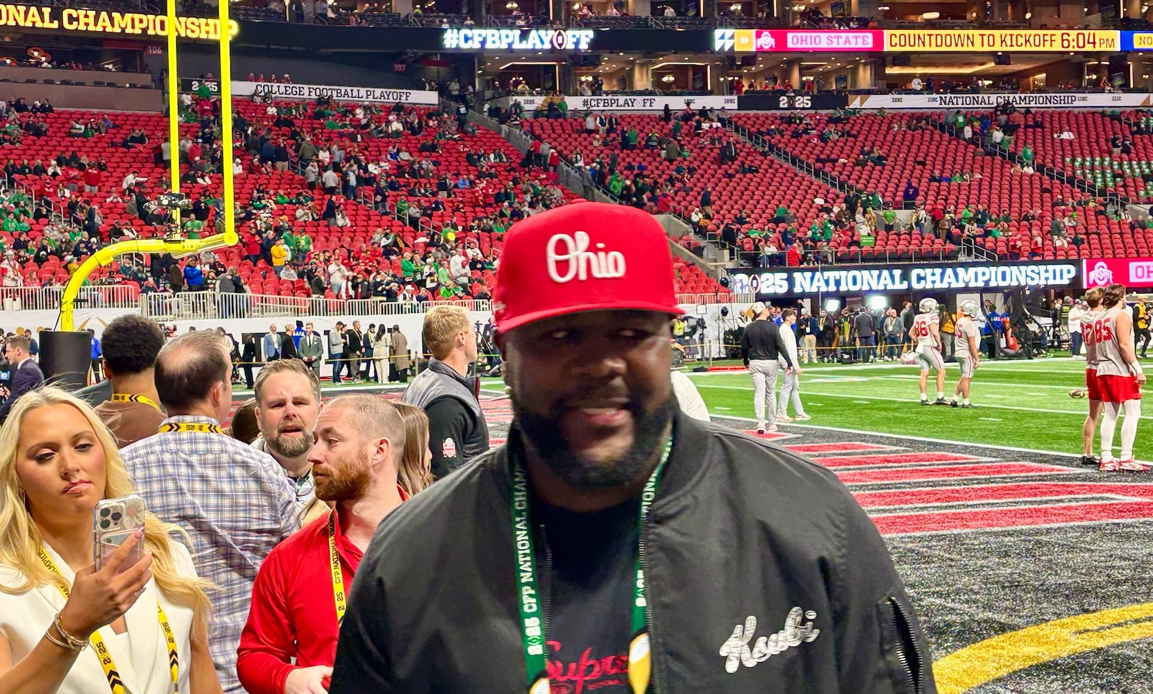 Cardale Jones at the CFP National Championship Game