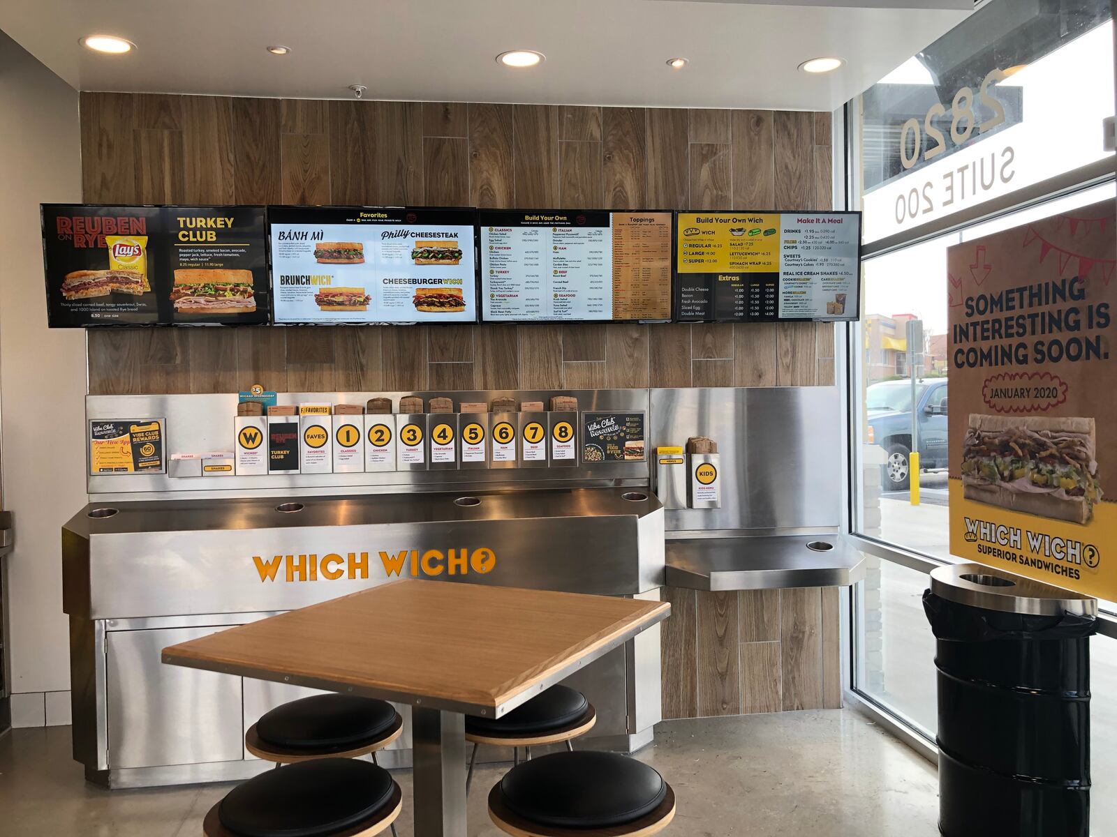 The Dayton area’s second Which Wich Superior Sandwiches restaurant is set to open Monday, Jan. 20 in Beavercreek.The region’s newest deli-style restaurant is scheduled to open at 2820 Centre Drive, Suite 200, The location, off North Fairfield Road near the Mall at Fairfield Commons, is in a newly constructed retail building in Beavercreek Towne Center, in front of the Kohl’s and Fresh Thyme.