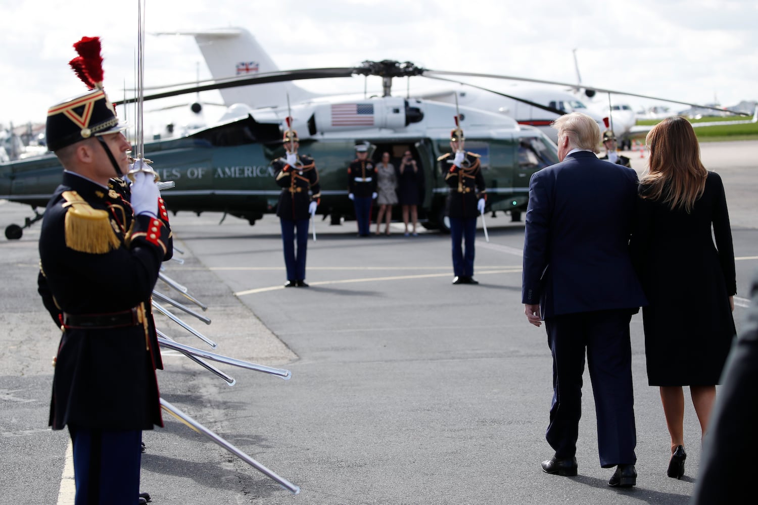 Photos: Trump, world leaders mark 75th anniversary of D-Day in Normandy