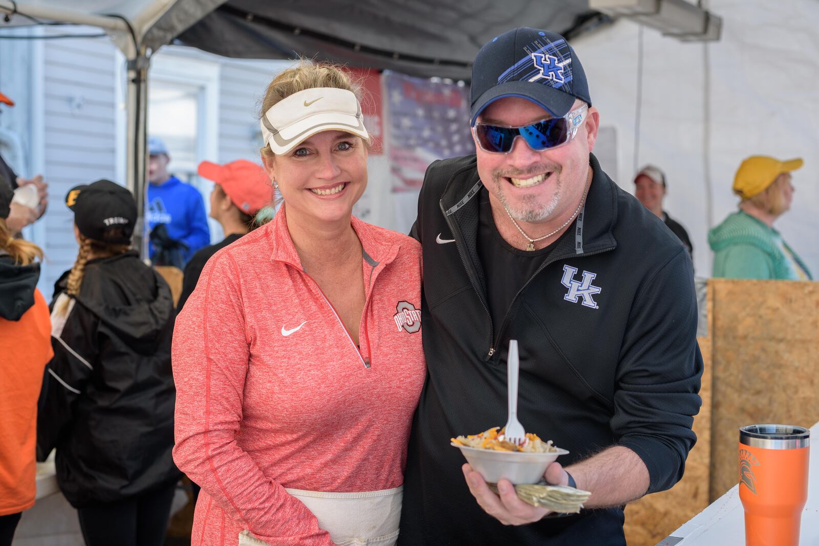 The 49th annual Ohio Sauerkraut Festival took place in downtown Waynesville this weekend on Saturday, Oct. 13 and Sunday, Oct. 14.  The festival combines 60 sauerkraut-related food items with 460 craftspeople from 25 states and attracts over 350,000 people annually. TOM GILLIAM / CONTRIBUTING PHOTOGRAPHER