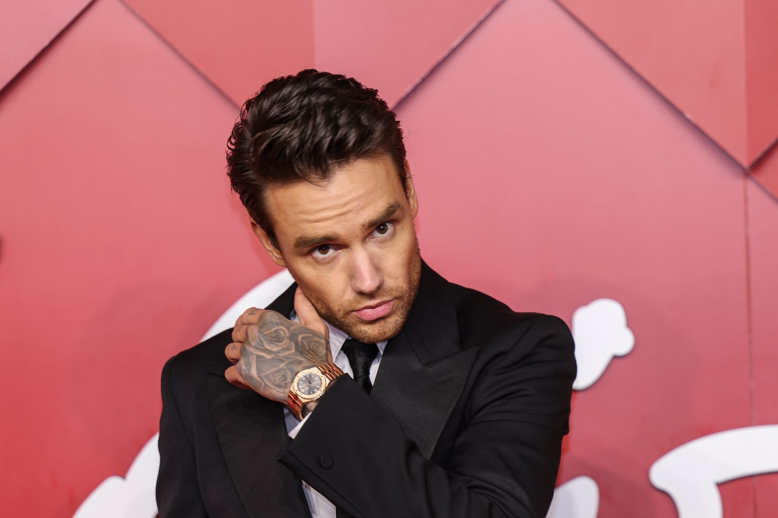 FILE - Liam Payne poses for photographers upon arrival at the British Fashion Awards in London, Dec. 5, 2022. (Photo by Vianney Le Caer/Invision/AP, File)