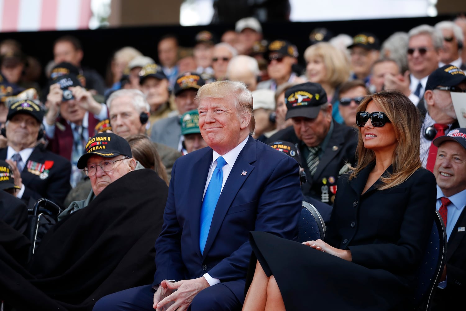 Photos: Trump, world leaders mark 75th anniversary of D-Day in Normandy