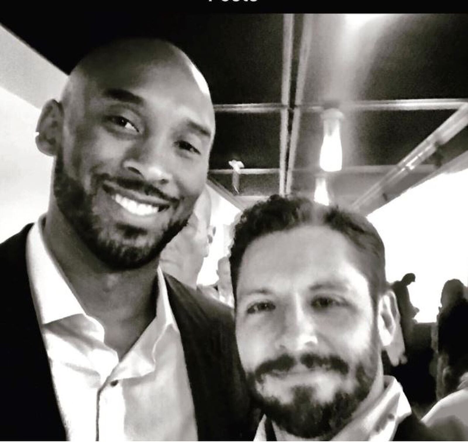 Kobe Bryant and Jason Ronai who was star point guard at Springfield Catholic Central. Ronai and Kobe played against each other in a high school game in December of 1995 in the Beach Ball Classic in Myrtle Beach, S.C. The pair met up at a conference in Washington, D.C. in 2018 and reminisced. CONTRIBUTED