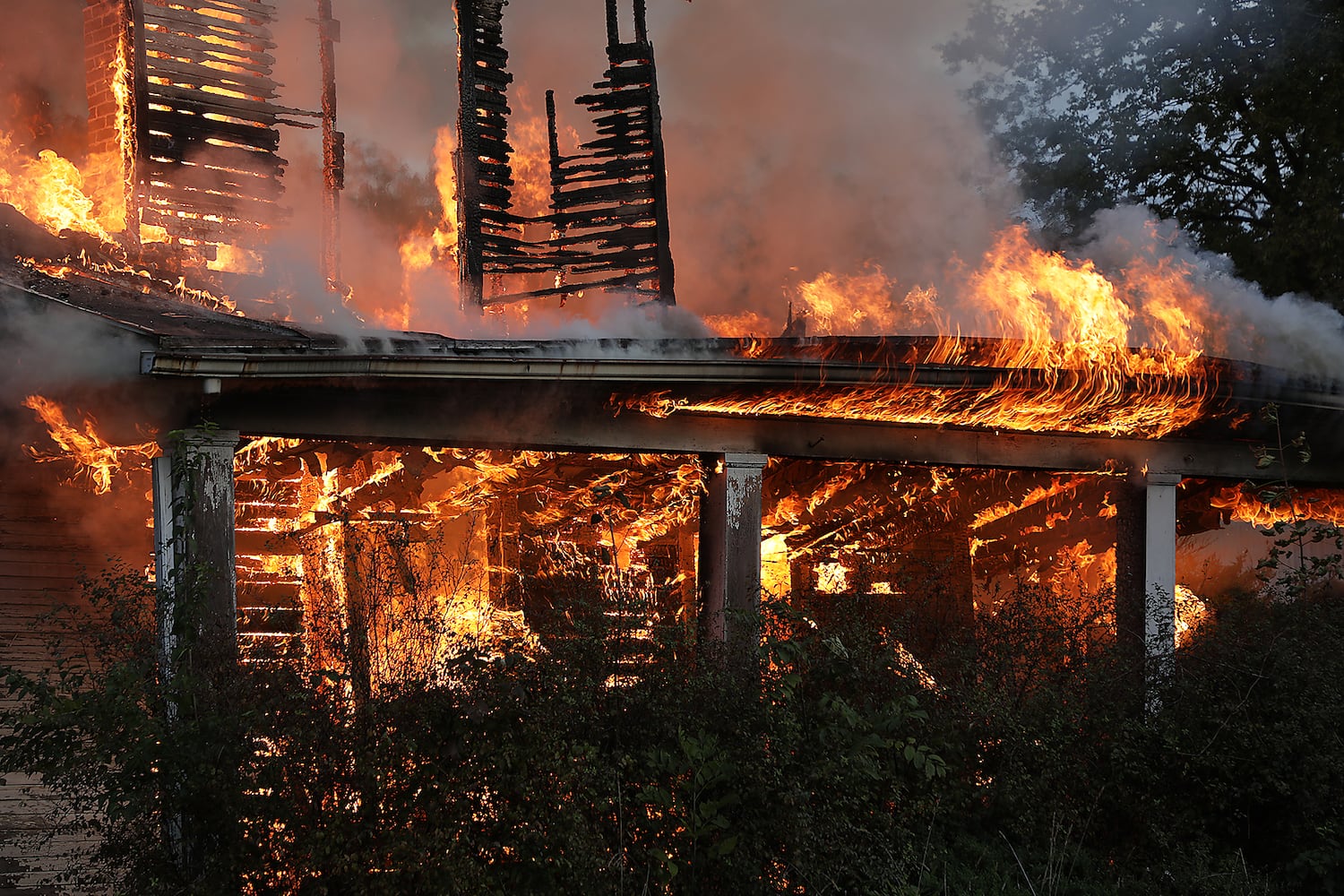 PHOTOS: Mechanicsburg Road Fire