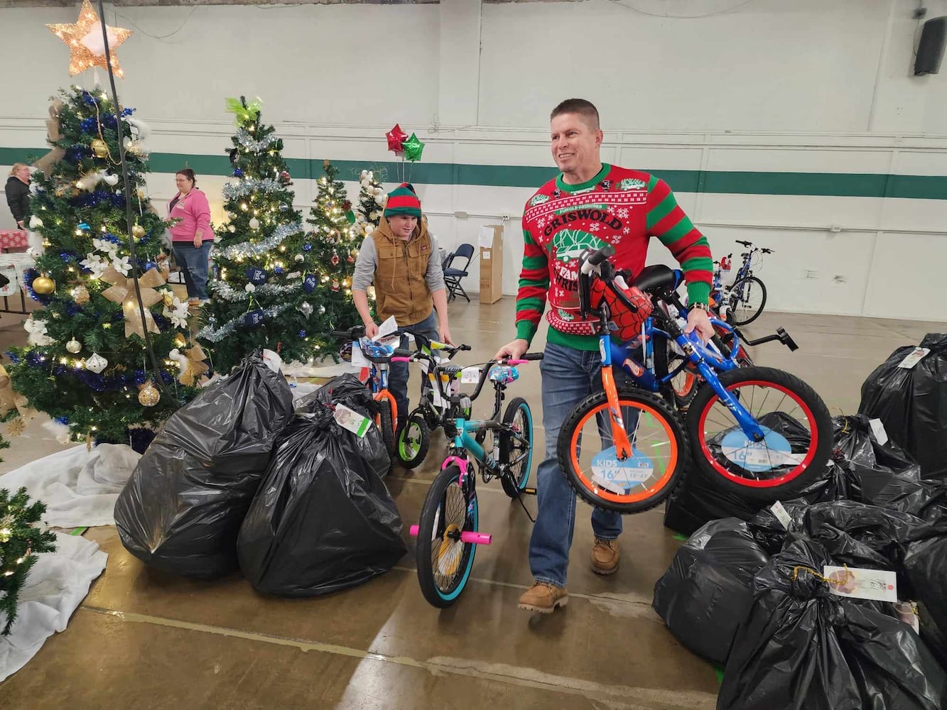 Salvation Army Toy Distribution