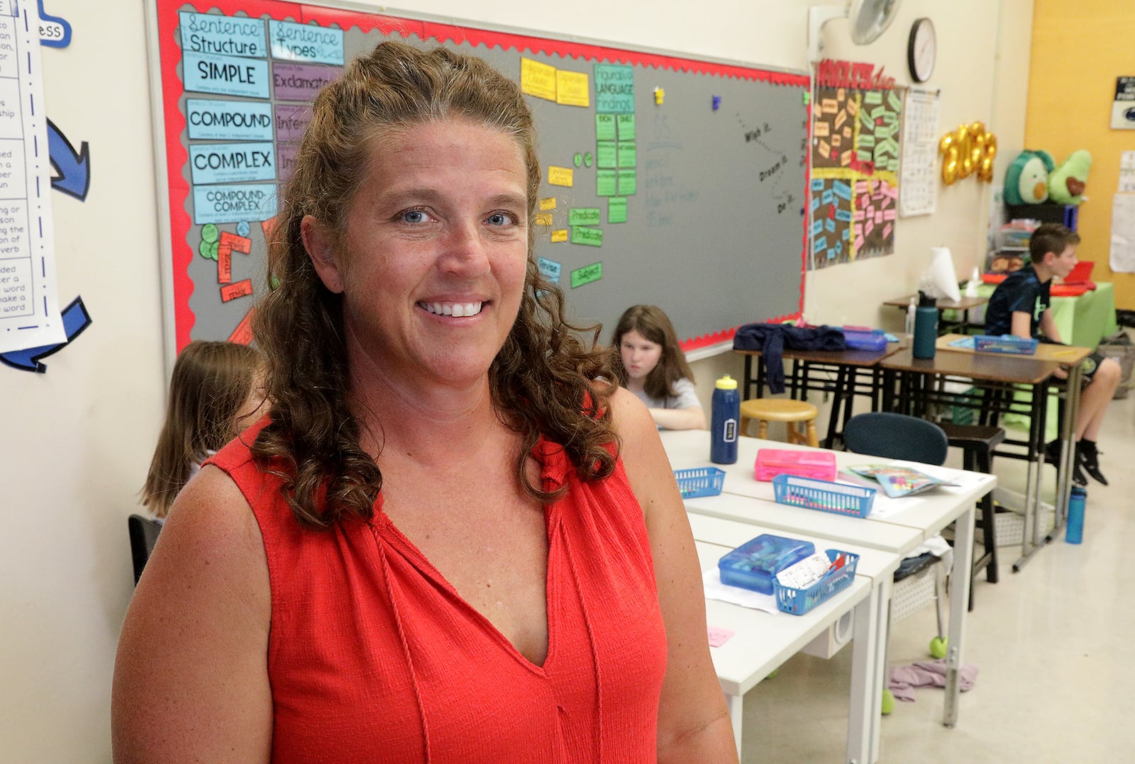 Stacie Tillman, 4th grade teacher at Rolling Hills Elementary School. BILL LACKEY/STAFF