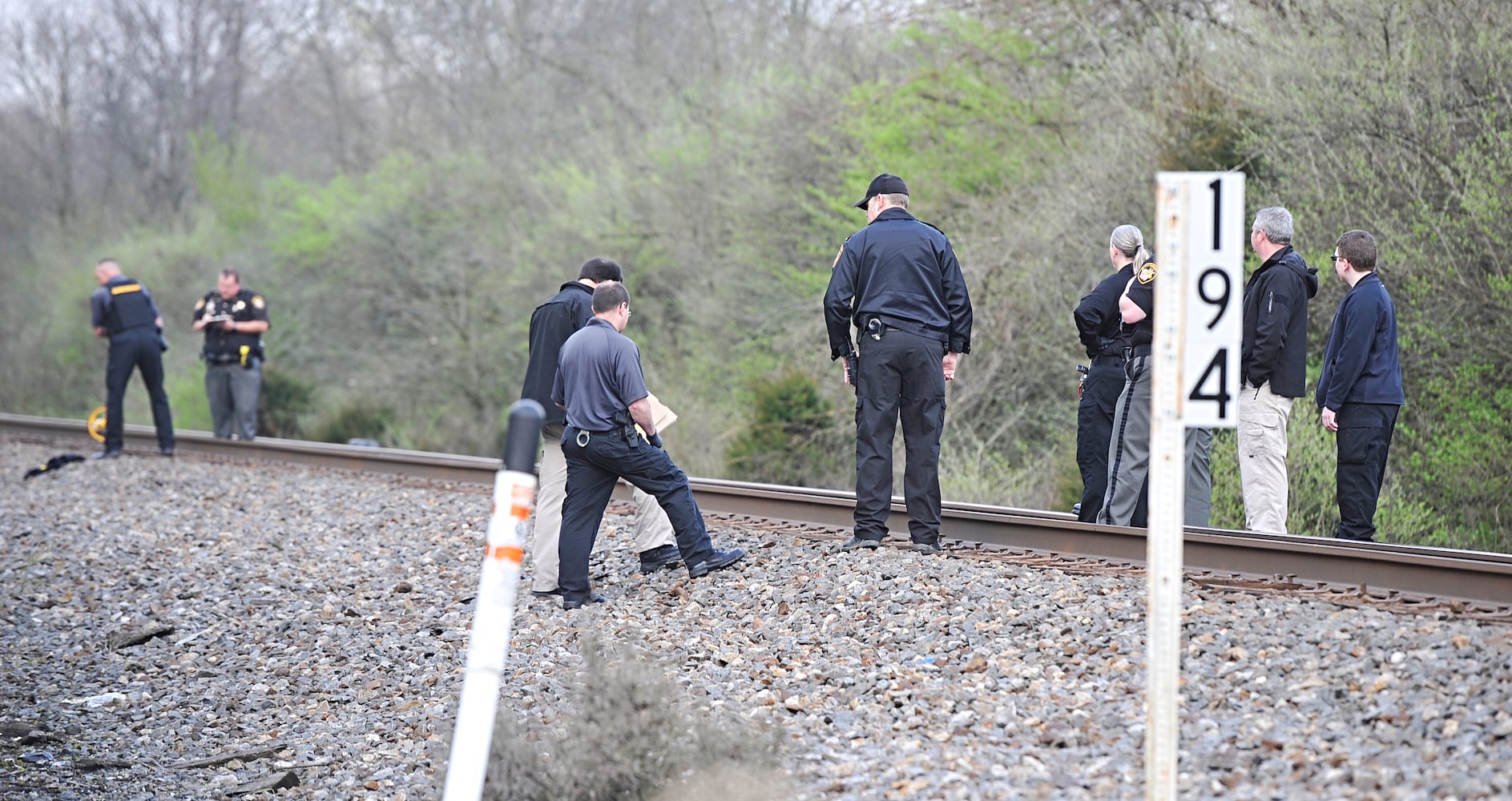 PHOTOS: Pedestrian killed by train in Clark County