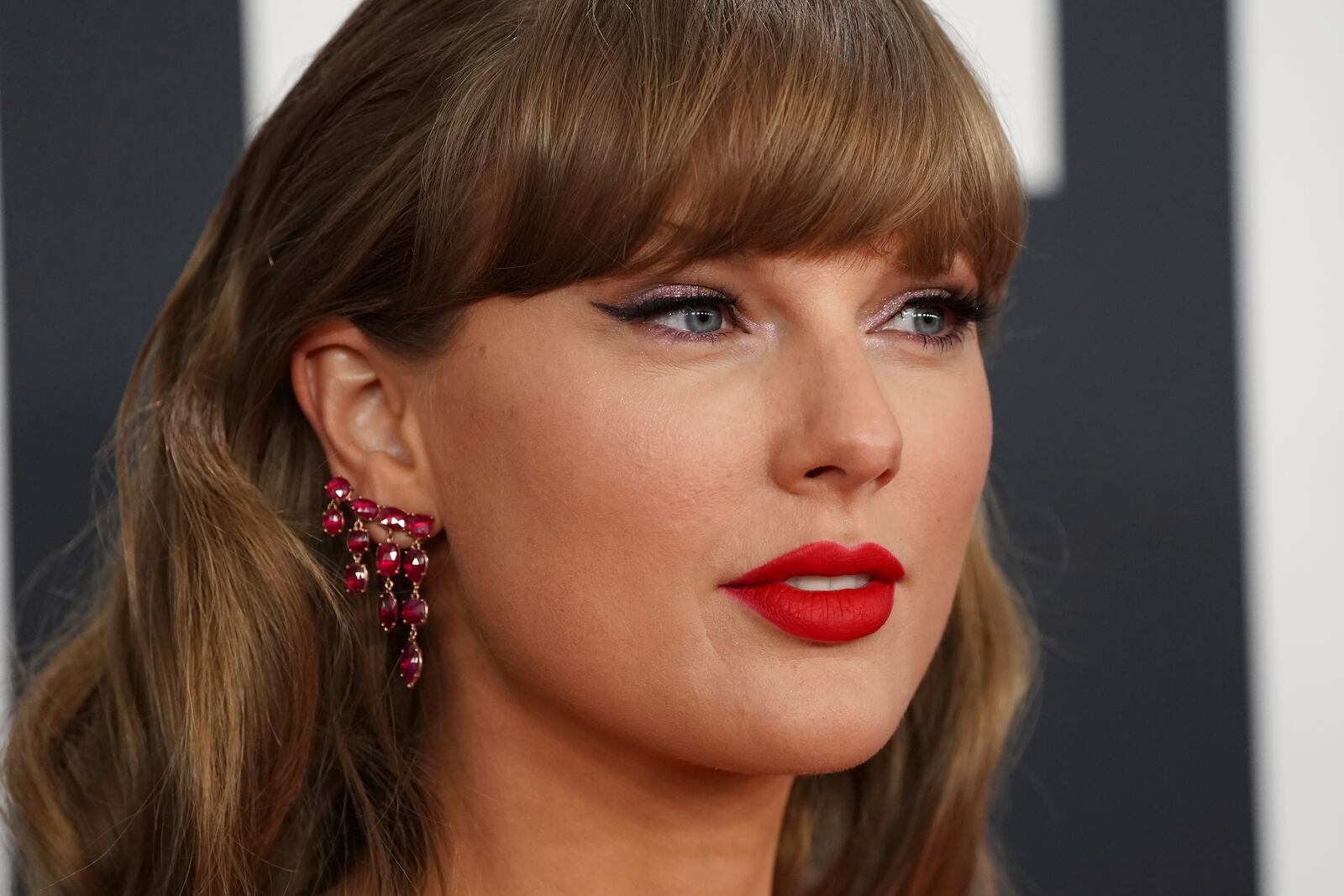 Taylor Swift arrives at the 67th annual Grammy Awards on Sunday, Feb. 2, 2025, in Los Angeles. (Photo by Jordan Strauss/Invision/AP)