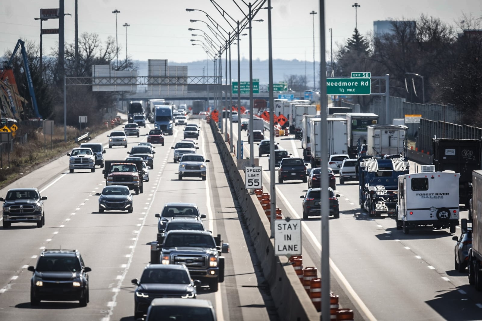 In Ohio, AAA projects 4.9 million Ohioans will travel over the 10-day year-end holiday travel period, a 2.9% increase over 2023 that surpassed a pre-pandemic number of 4.8 million and sets a new record. JIM NOELKER/STAFF