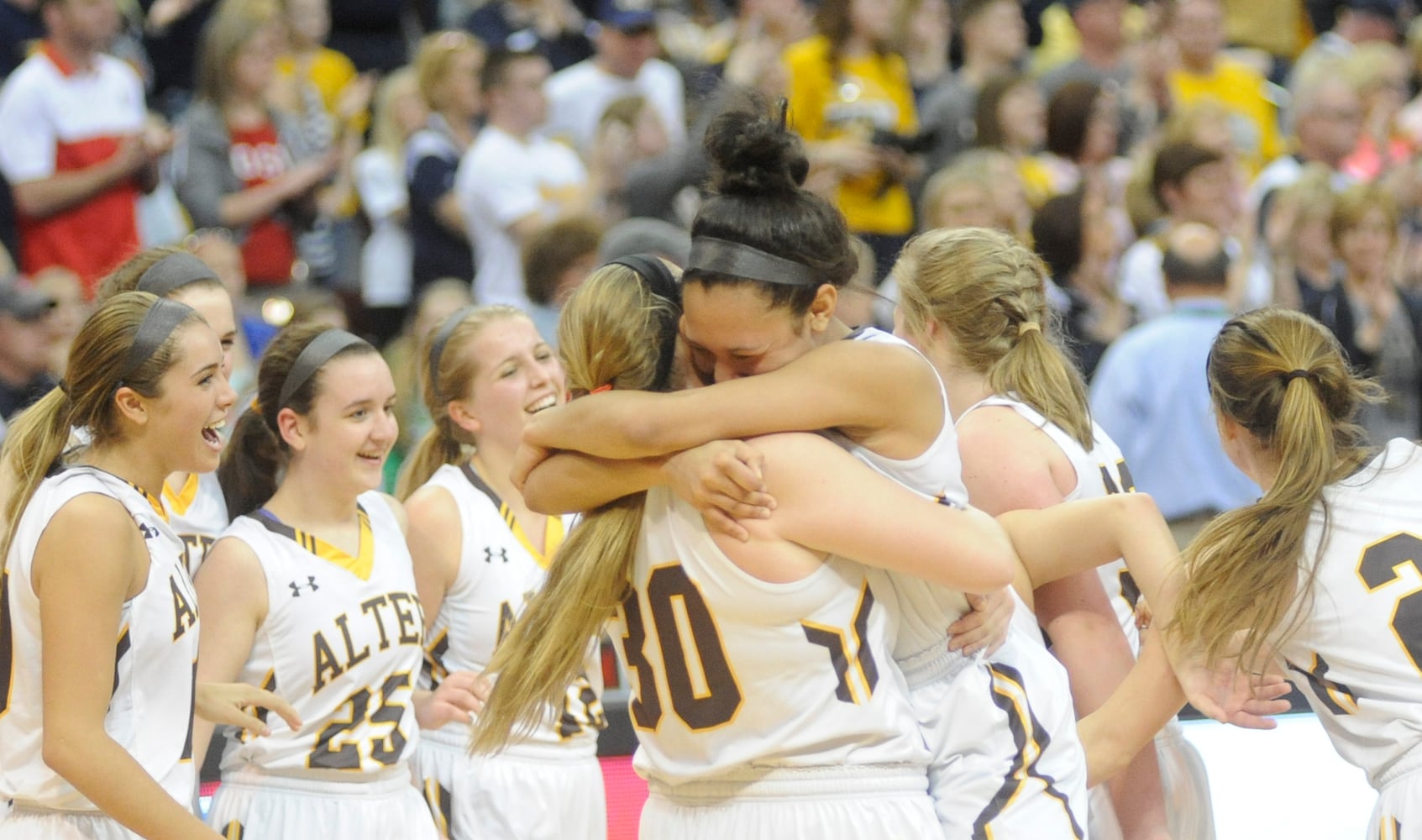 Alter girls basketball: 2016 state championship