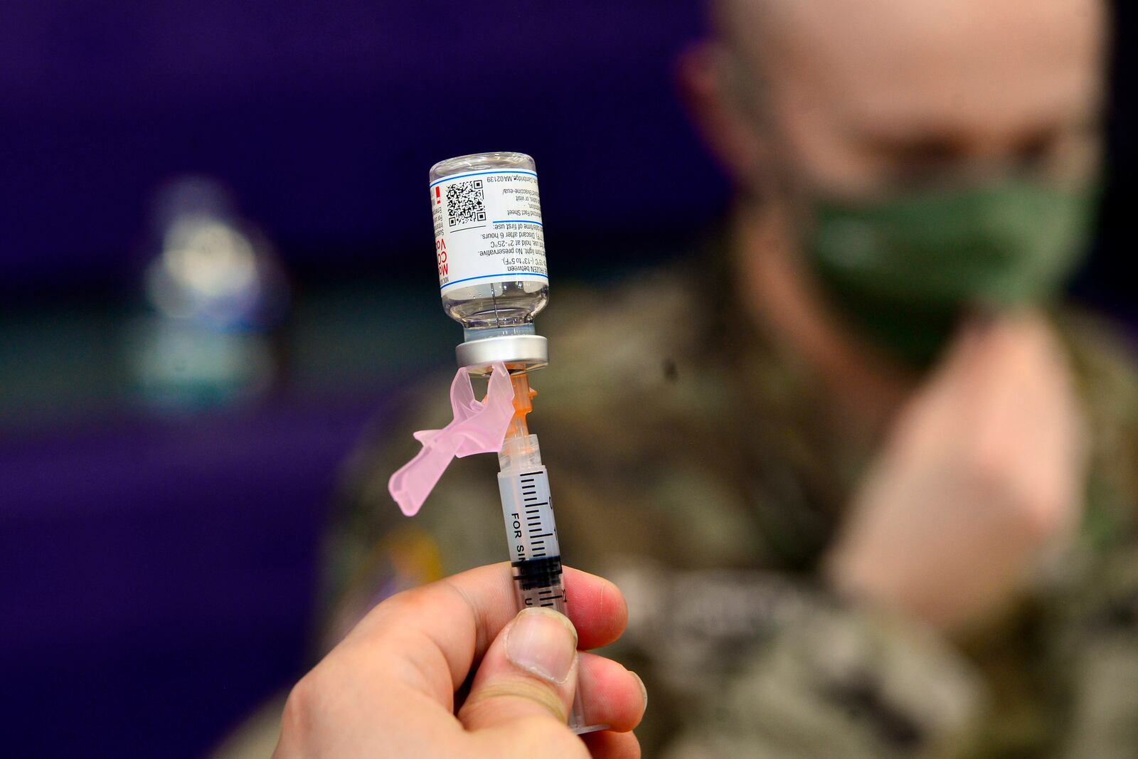 Two federal lawsuits involving Airmen at Wright-Patterson Air Force Base have been filed against the Air Force arguing that the service has unjustly denied requests for religious exemptions from the military’s COVID-19 vaccine mandate. (Kristopher Radder/The Brattleboro Reformer via AP, File)