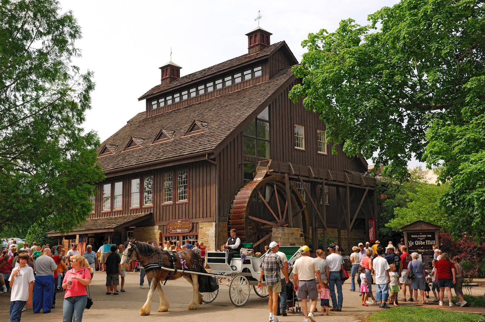 Ice Cream Festival crowd at Ye Olde Mill in Utica, Ohio, Sunday, May 27, 2007. (CONTRIBUTED PHOTO)