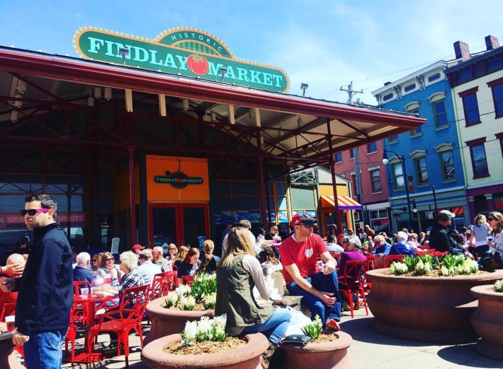 Findlay Market in Cincinnati makes for a fine destination year-round, including the holidays. KARA DRISCOLL/STAFF