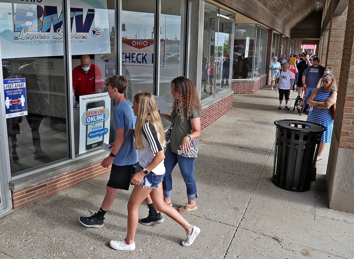 PHOTOS: Bowling Alleys, Gyms and BMV Reopens