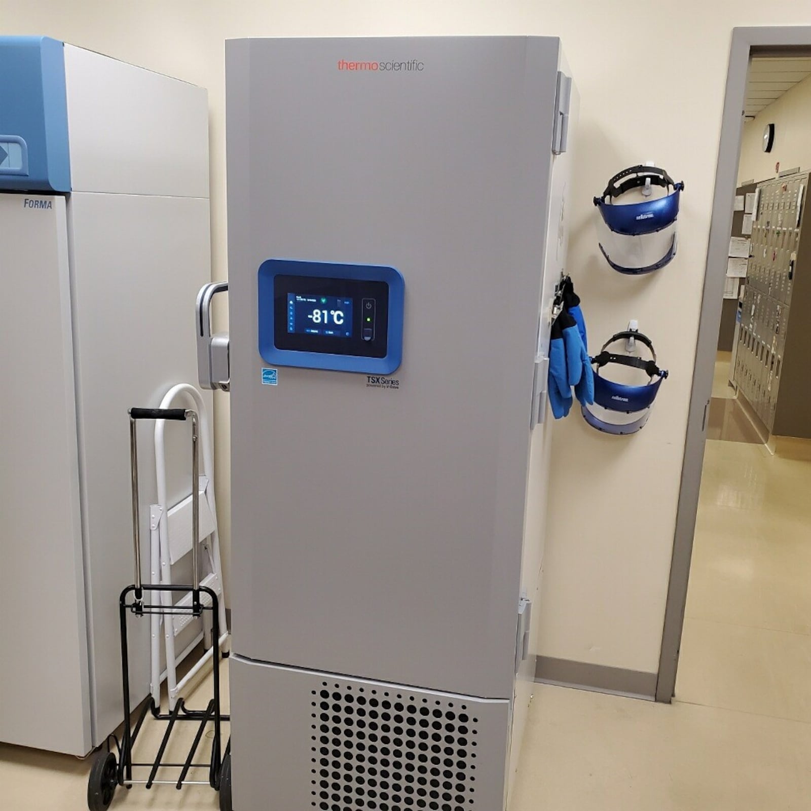 Mercy Health – Springfield Regional Medical Center is one of 10 staging sites in Ohio getting the initial Pfizer distribution. The hospital will store the vaccine in a ultracold freezer.