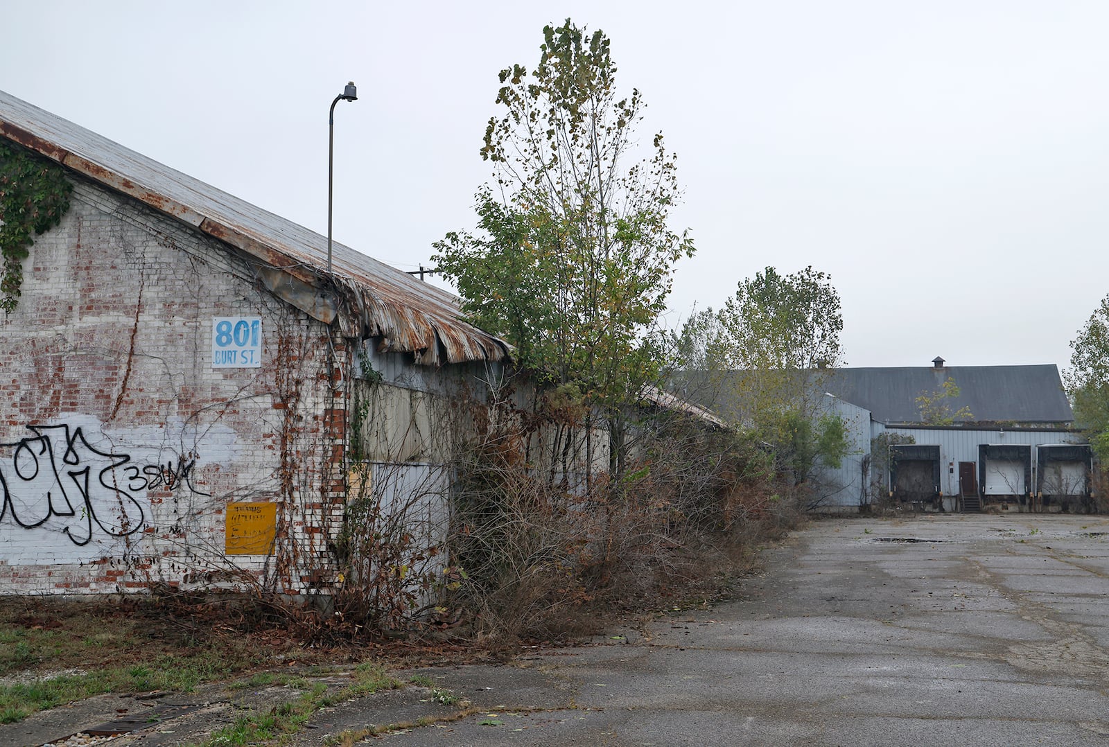 Shown Sept. 30, 2024, this is the brownfield site along Burt Street in southeast Springfield where a new jail and public safety building could be located. BILL LACKEY/STAFF