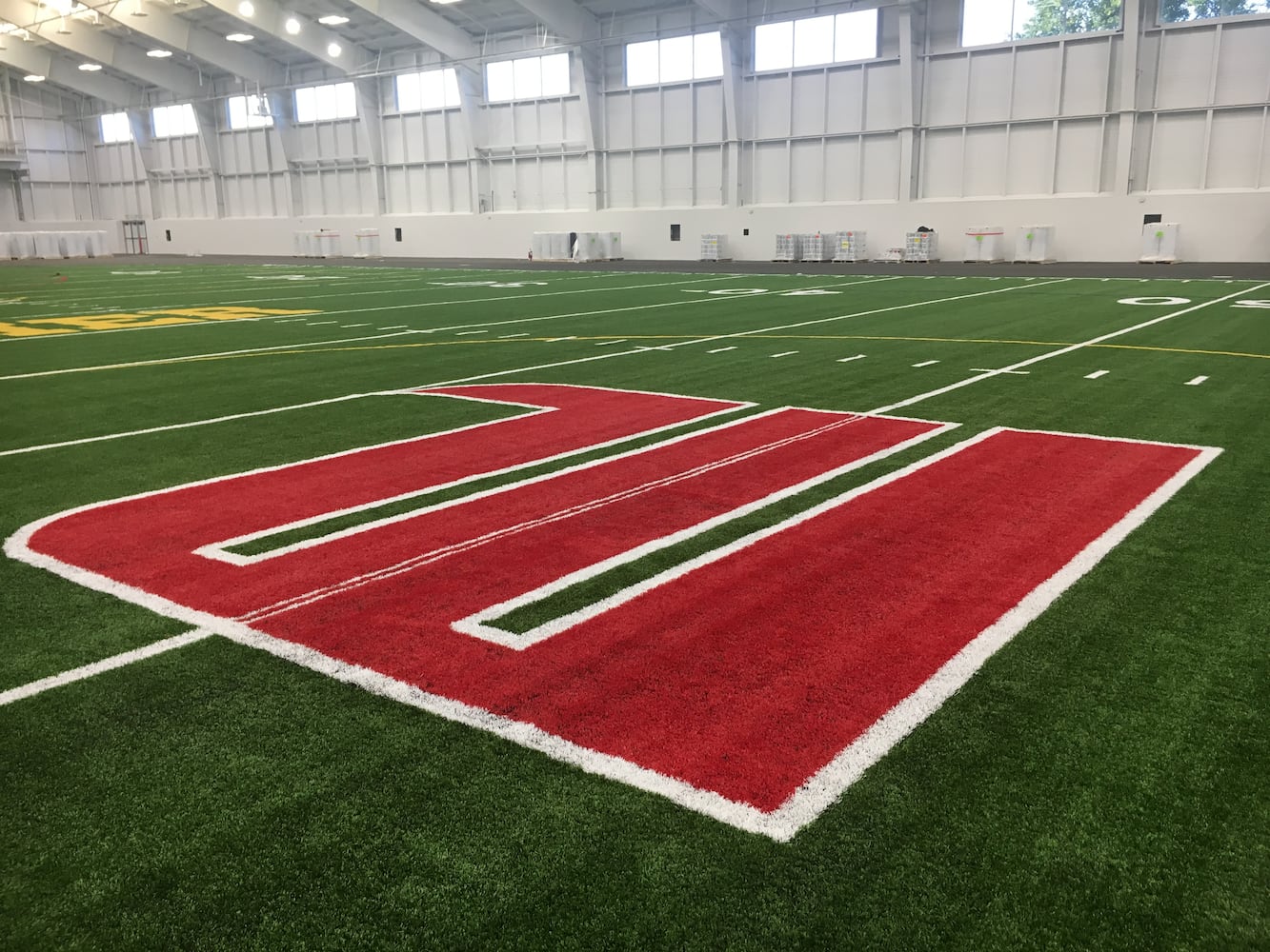 Photos: Wittenberg's indoor facility nears completion