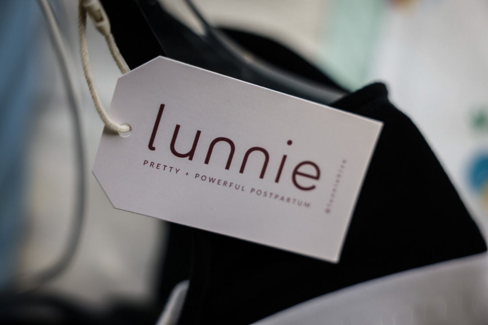 Lunnie is a business which makes special bras for postpartum moms who are breast feeding. JIM NOELKER/STAFF