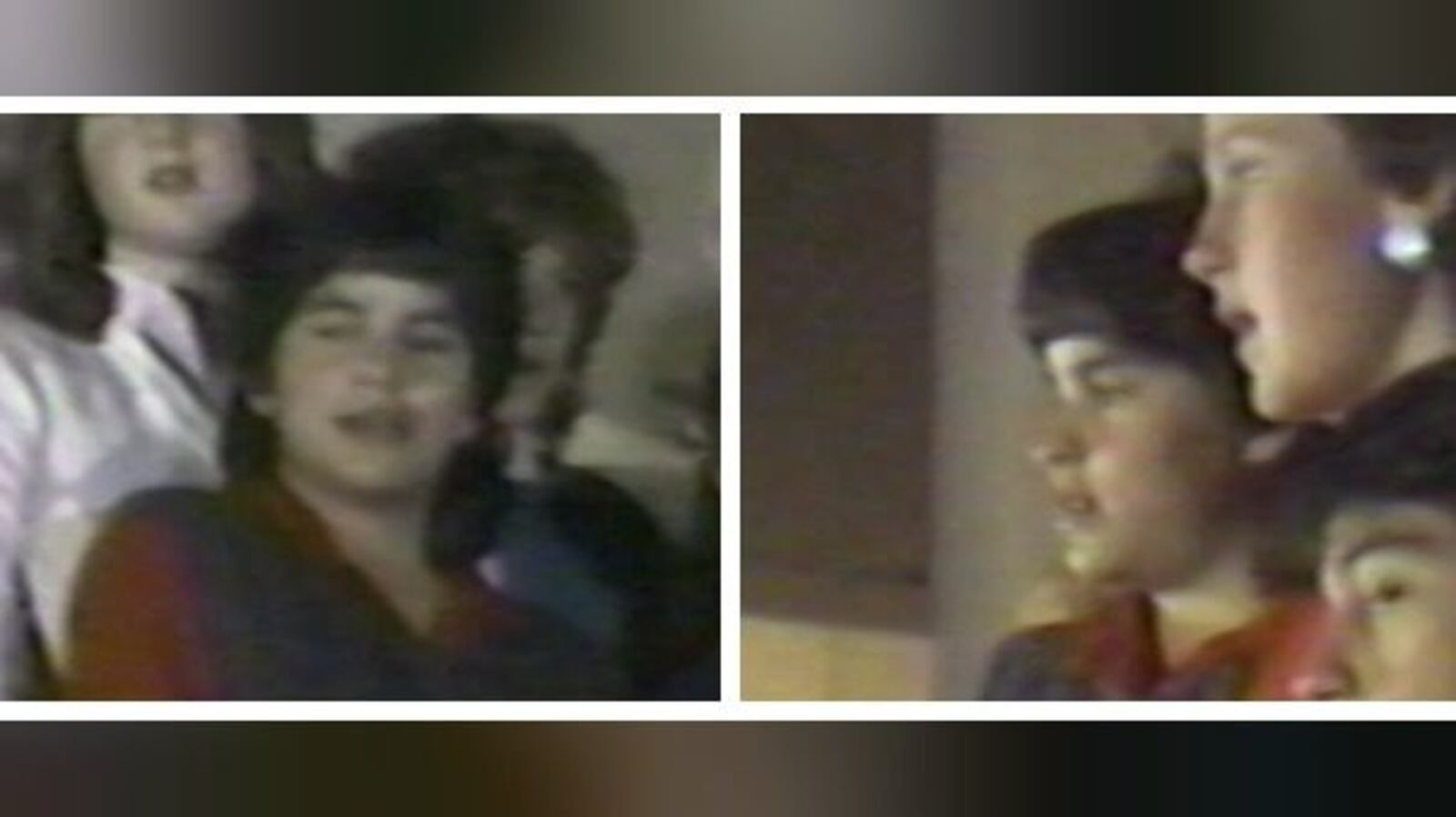 Still images from video show Jonelle Matthews, 12, of Greeley, Colo., at a Christmas concert hours before her Dec. 20, 1984, disappearance. The girl's remains were discovered Tuesday, July 23, 2019, buried in rural Weld County. Greeley Police Department