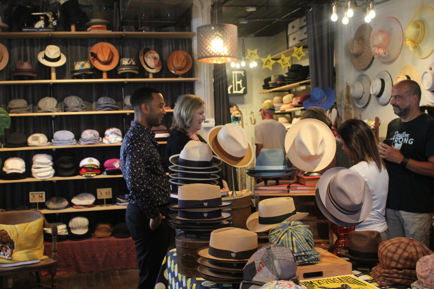 PHOTOS: John Legend visits the Oregon District to show support for the community