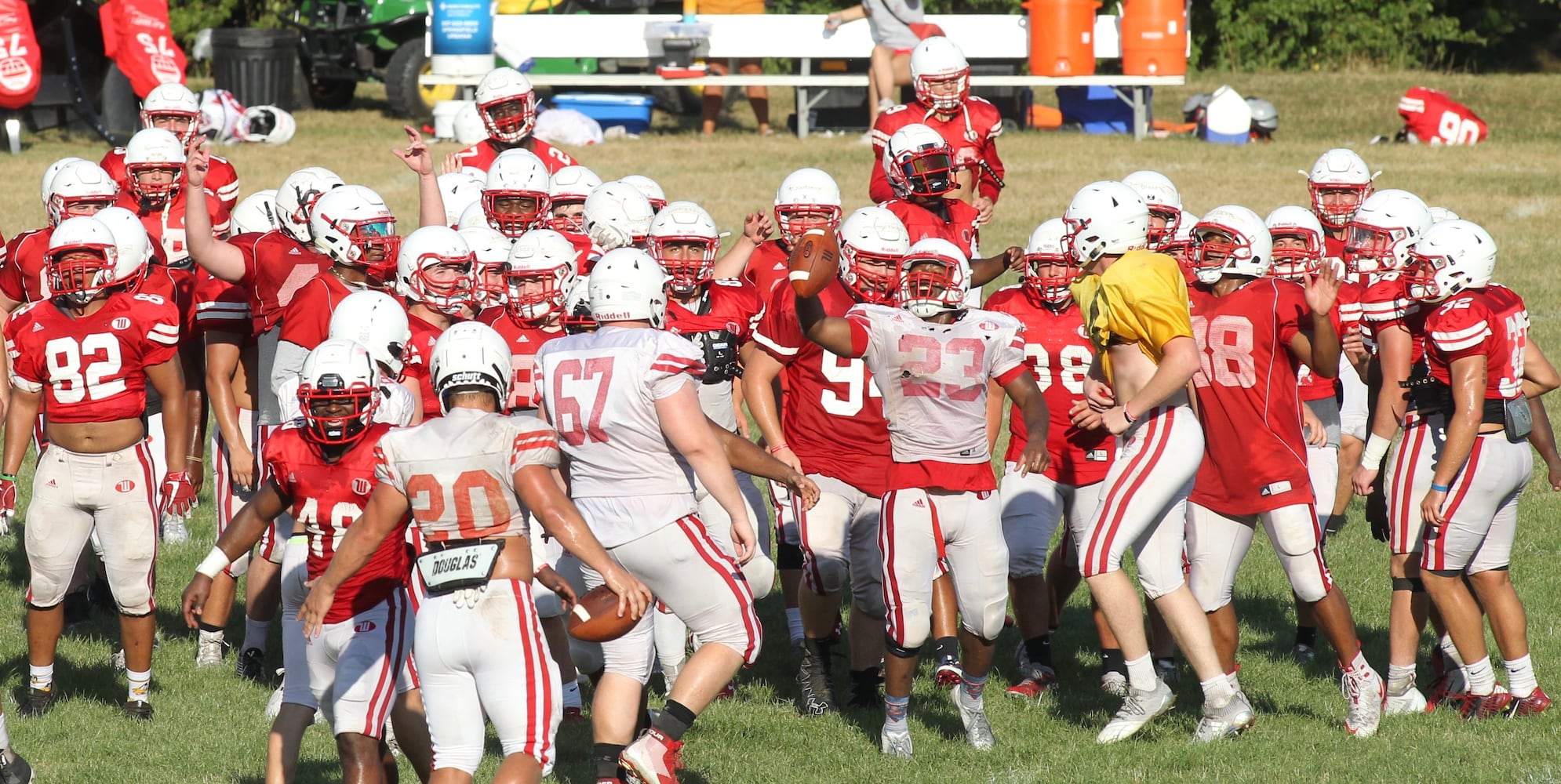 Photos: Wittenberg football preseason practice