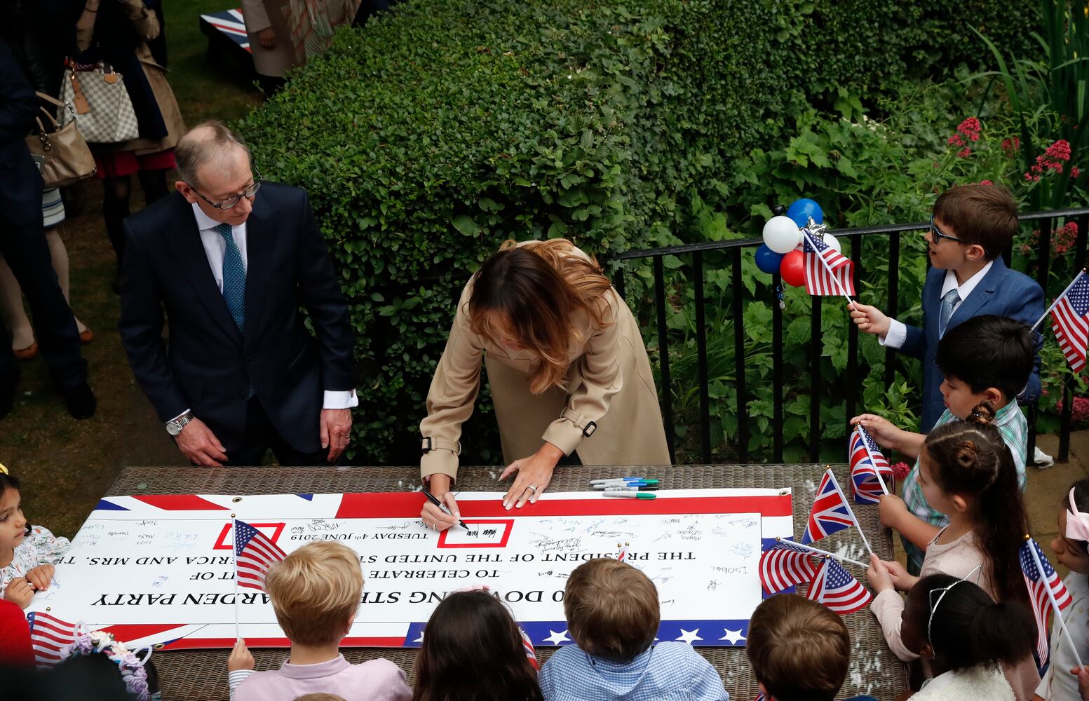 Photos: Trump arrives in United Kingdom for 3-day state visit