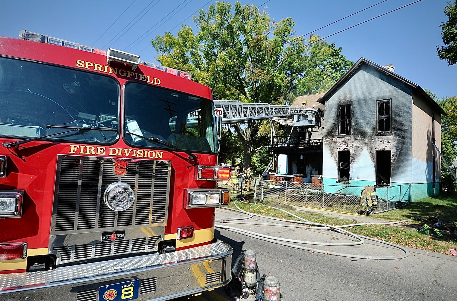 Housefire Pleasant St., Springfield