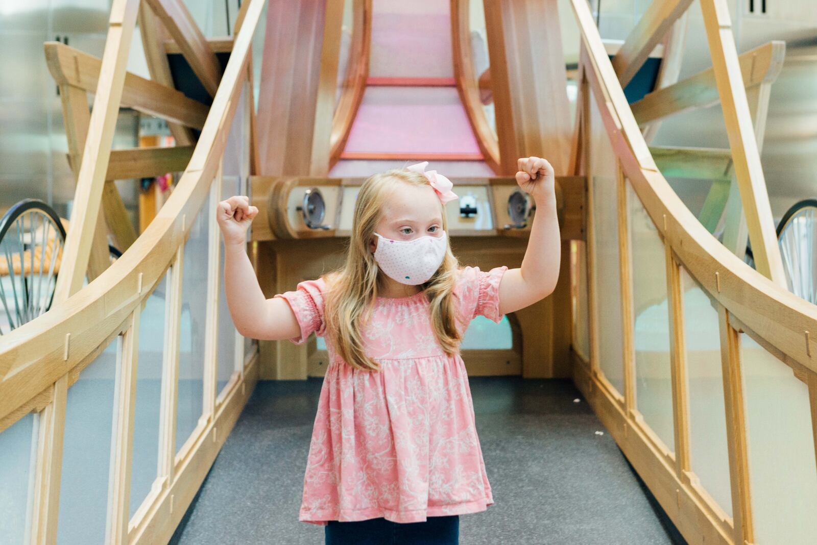 “I think one of the most important things parents can do right now is get their children comfortable with wearing the masks,” says Dr. Michael Klatte, the new division chief of infectious disease at Dayton Children’s. “It’s new for all of us, no matter the age.”