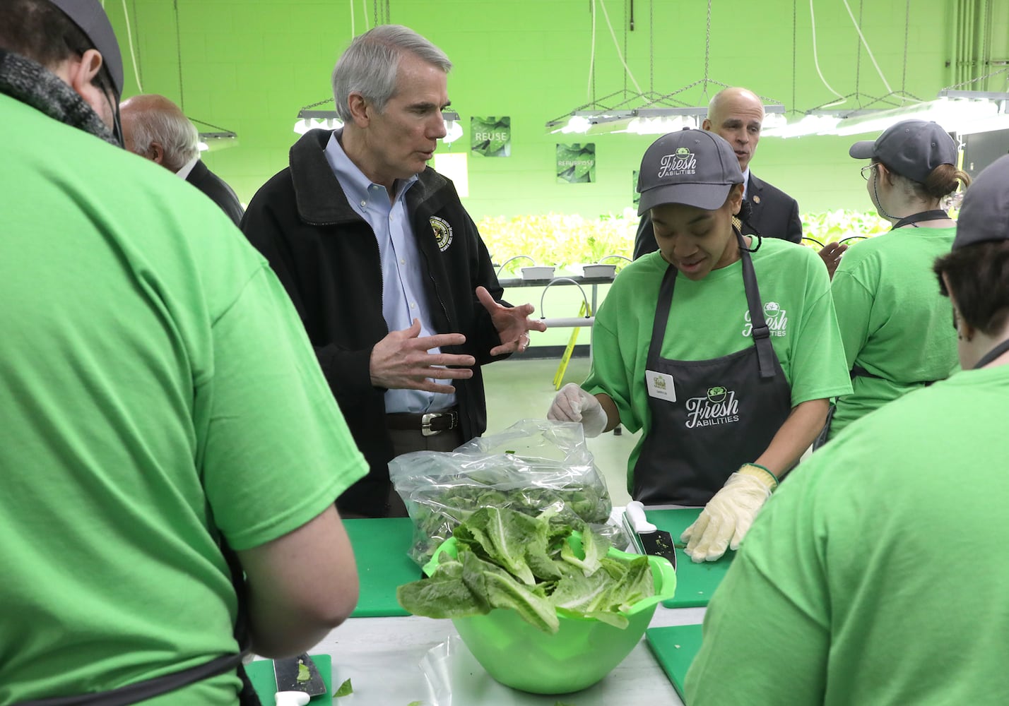 PHOTOS: Senator Portman Visits TAC Industries