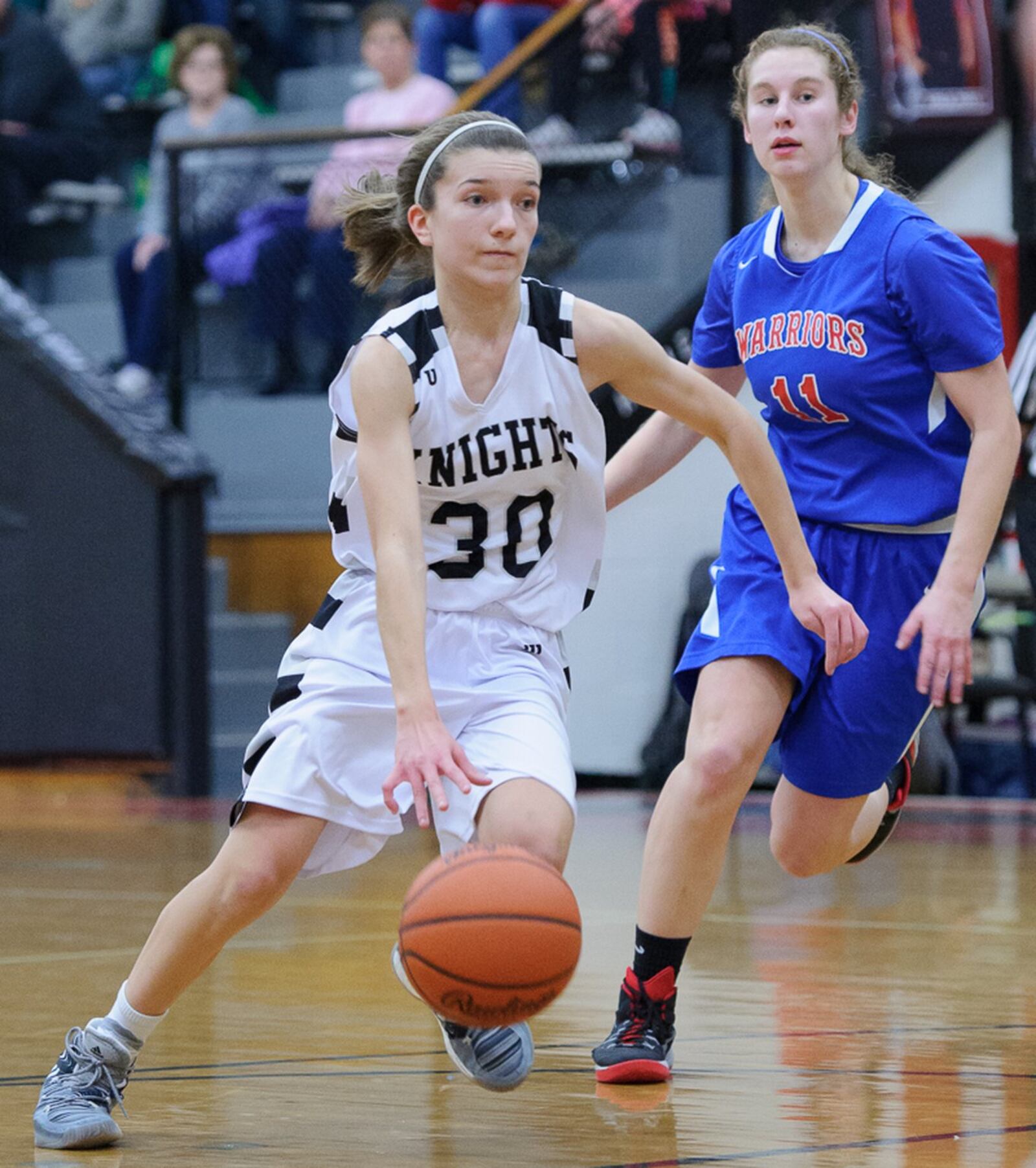 Greenon’s Reagan Ware leads the Knights in scoring at 14.6 points per game. FILE PHOTO