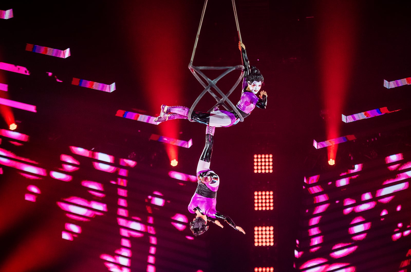 Cirque du Soleil has created AXEL, a new spectacle on ice that opens in Cincinnati’s Heritage Bank Center with shows Jan. 23 to Jan. 26, 2020. CIRQUE DU SOLEIL PHOTOS